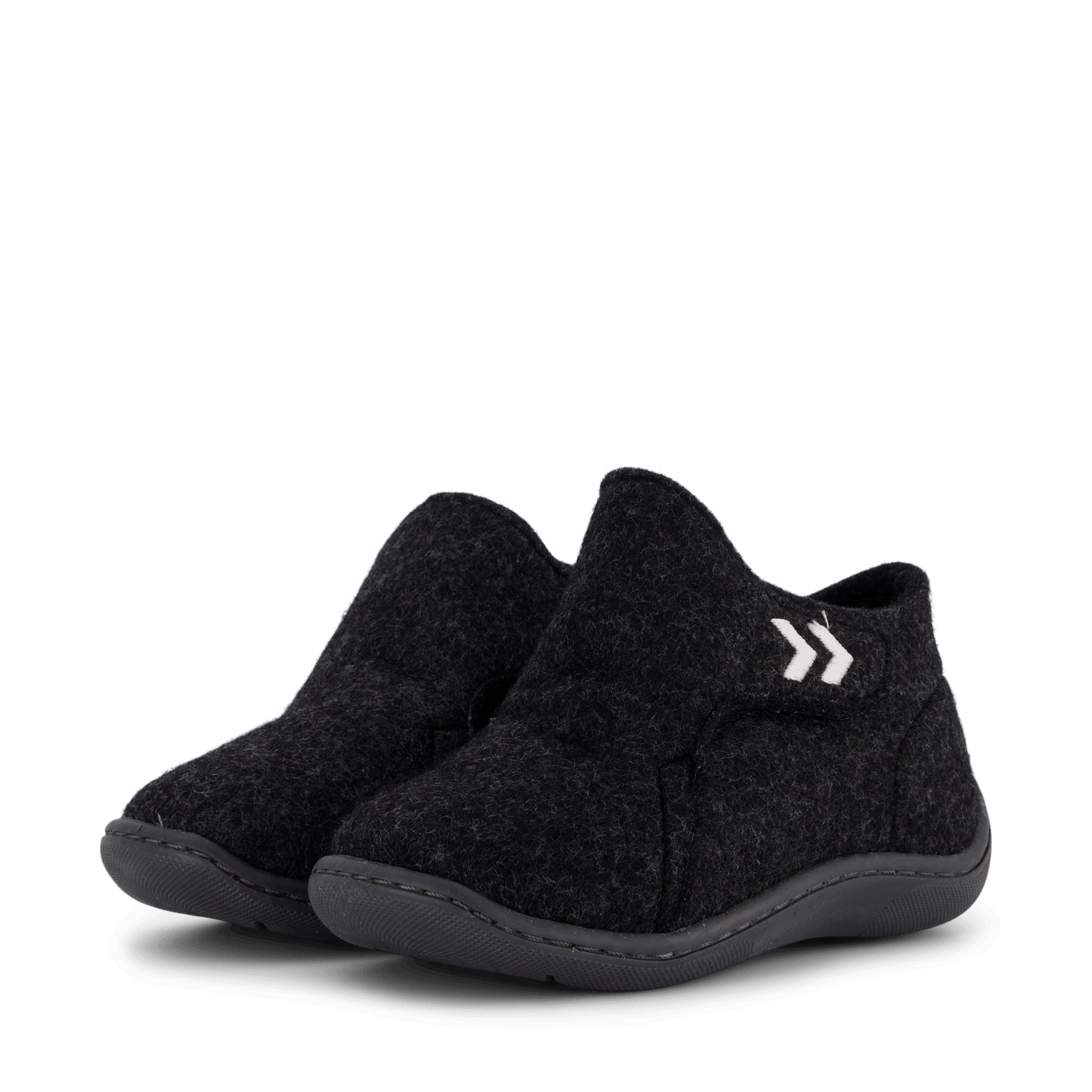 Wool Slipper Infant Black