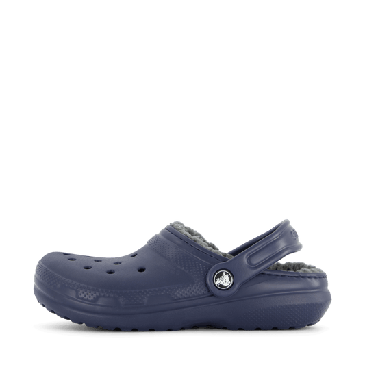 Classic Lined Clog Kids Navy / Charcoal