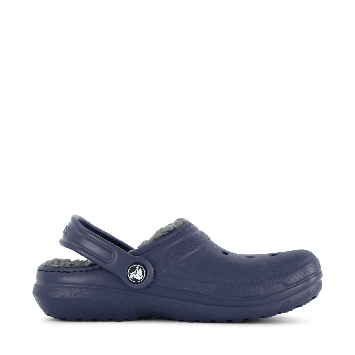 Classic Lined Clog Kids Navy / Charcoal