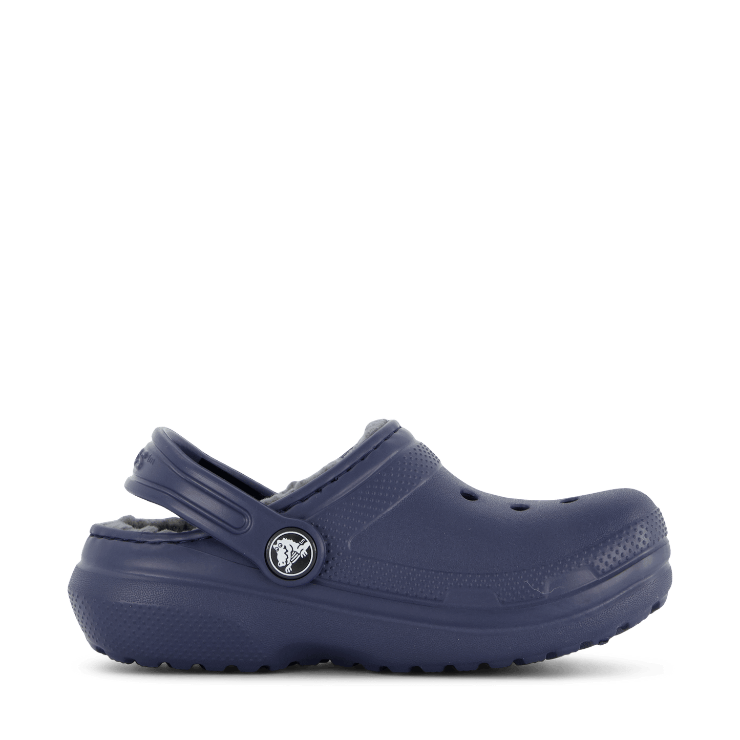 Classic Lined Clog Kids Navy / Charcoal