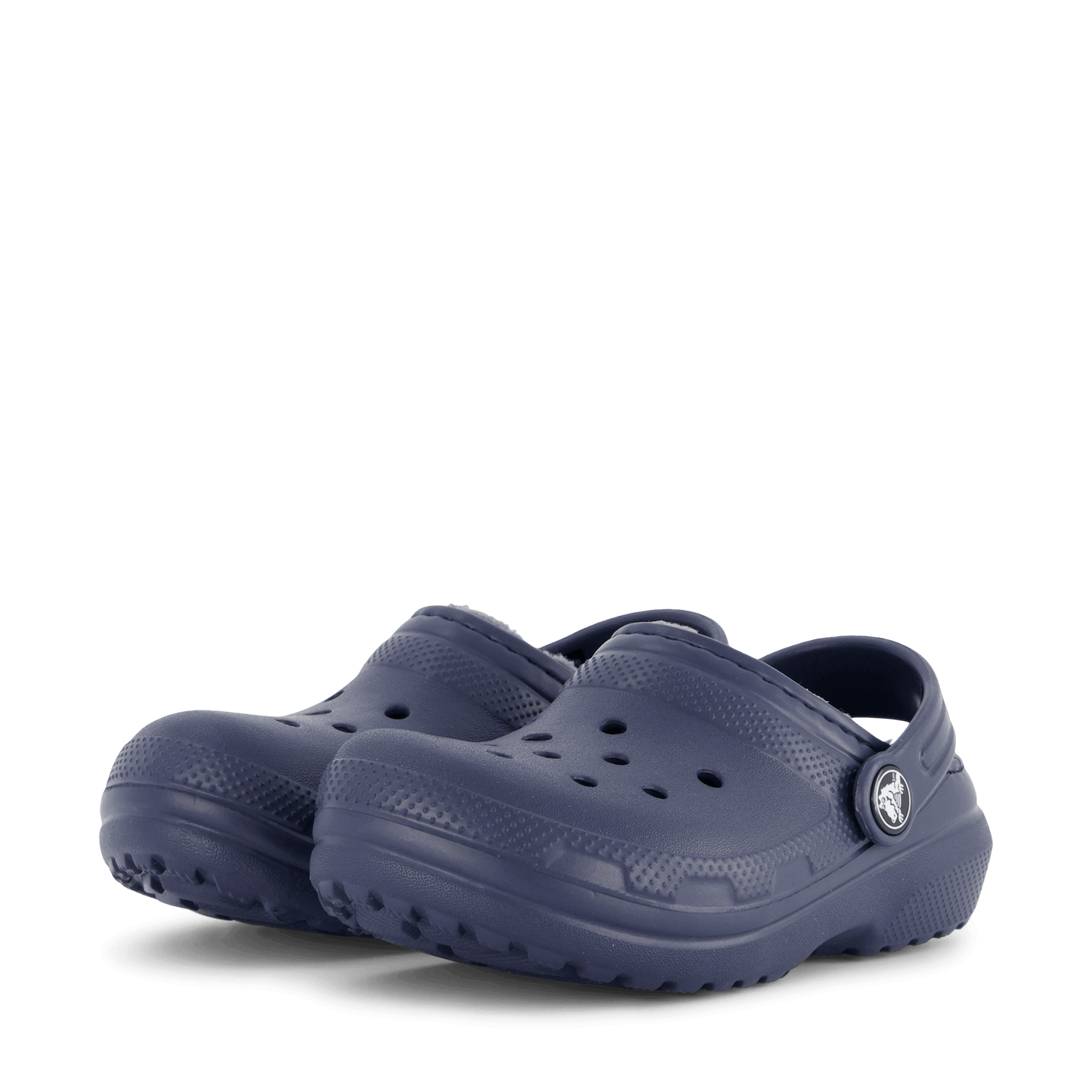 Classic Lined Clog Kids Navy / Charcoal