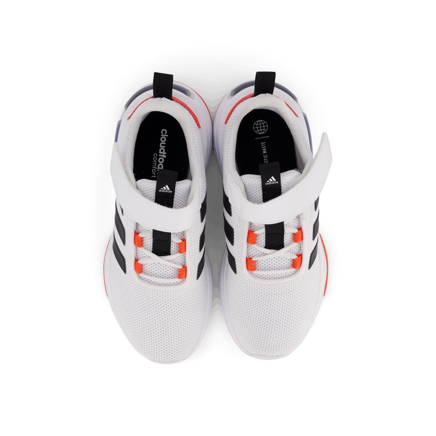 Racer TR23 Shoes Kids Cloud White / Core Black / Brired