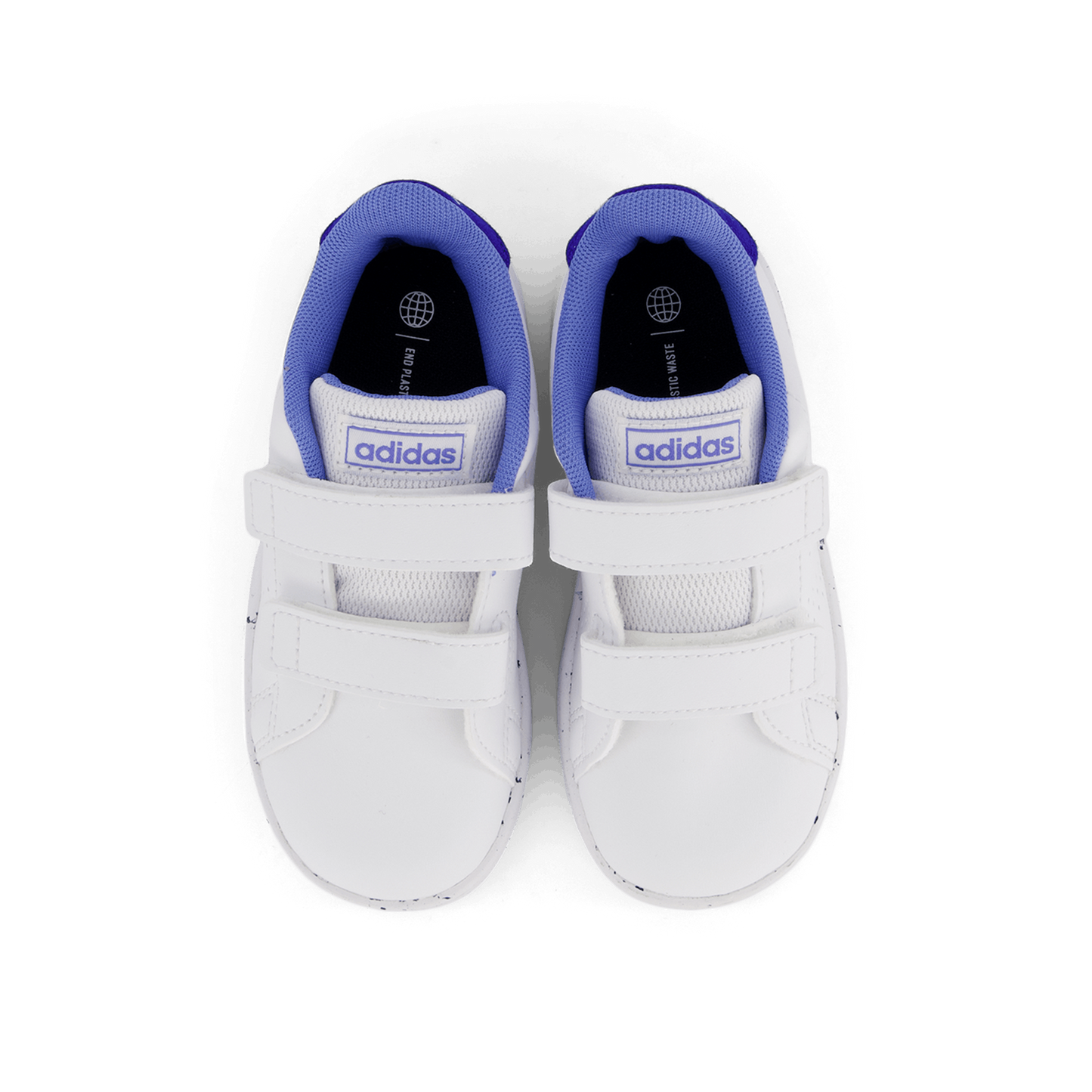 Advantage Lifestyle Court Two Hook-and-Loop Shoes Cloud White / Cloud White / Blue Fusion