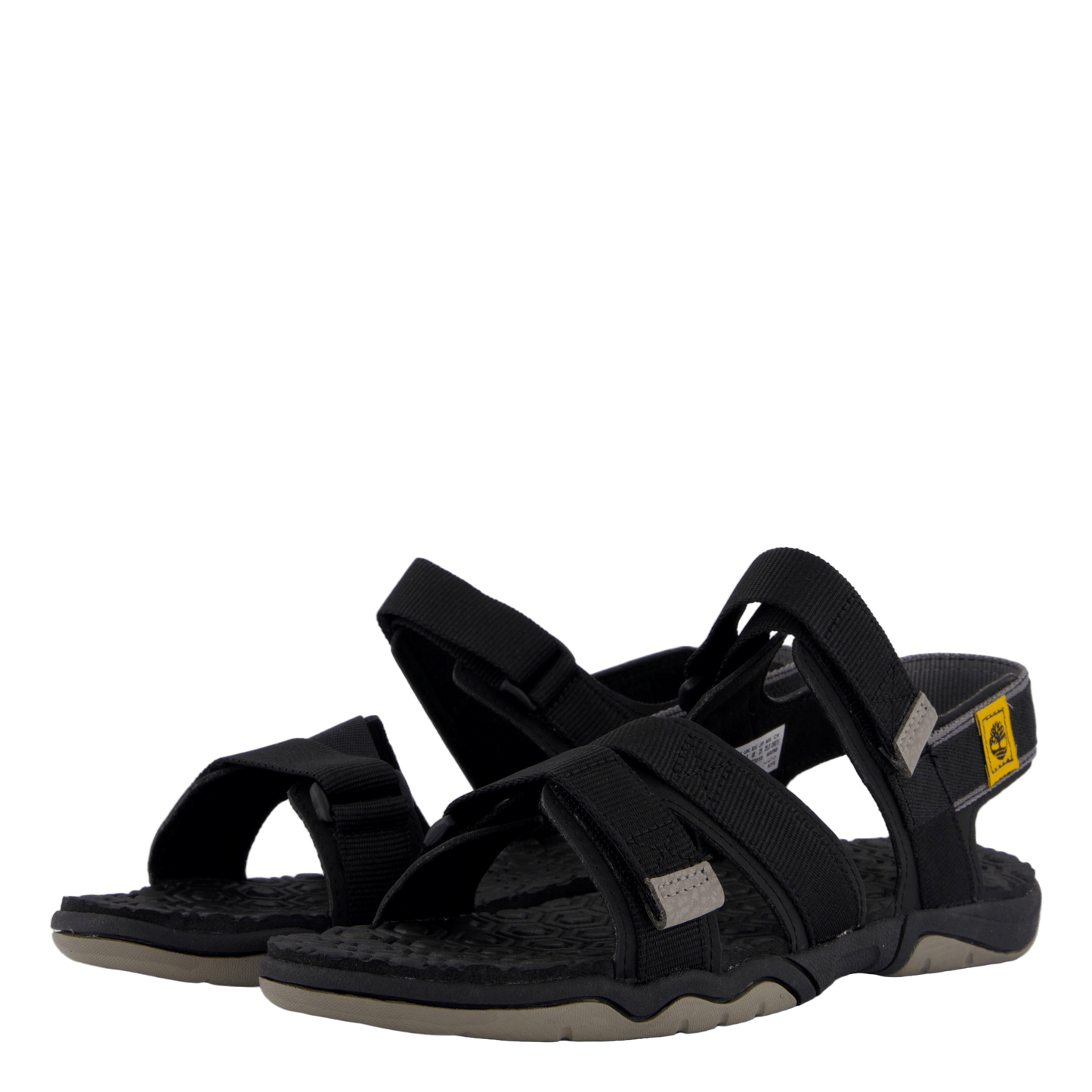 2 Strap Sandal Jet Black