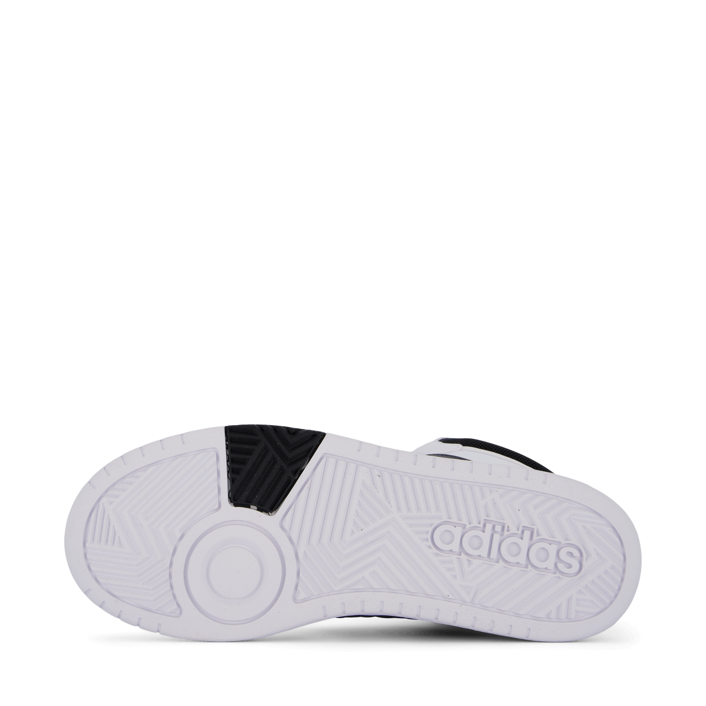 Hoops Mid Shoes Cloud White / Core Black / Core Black