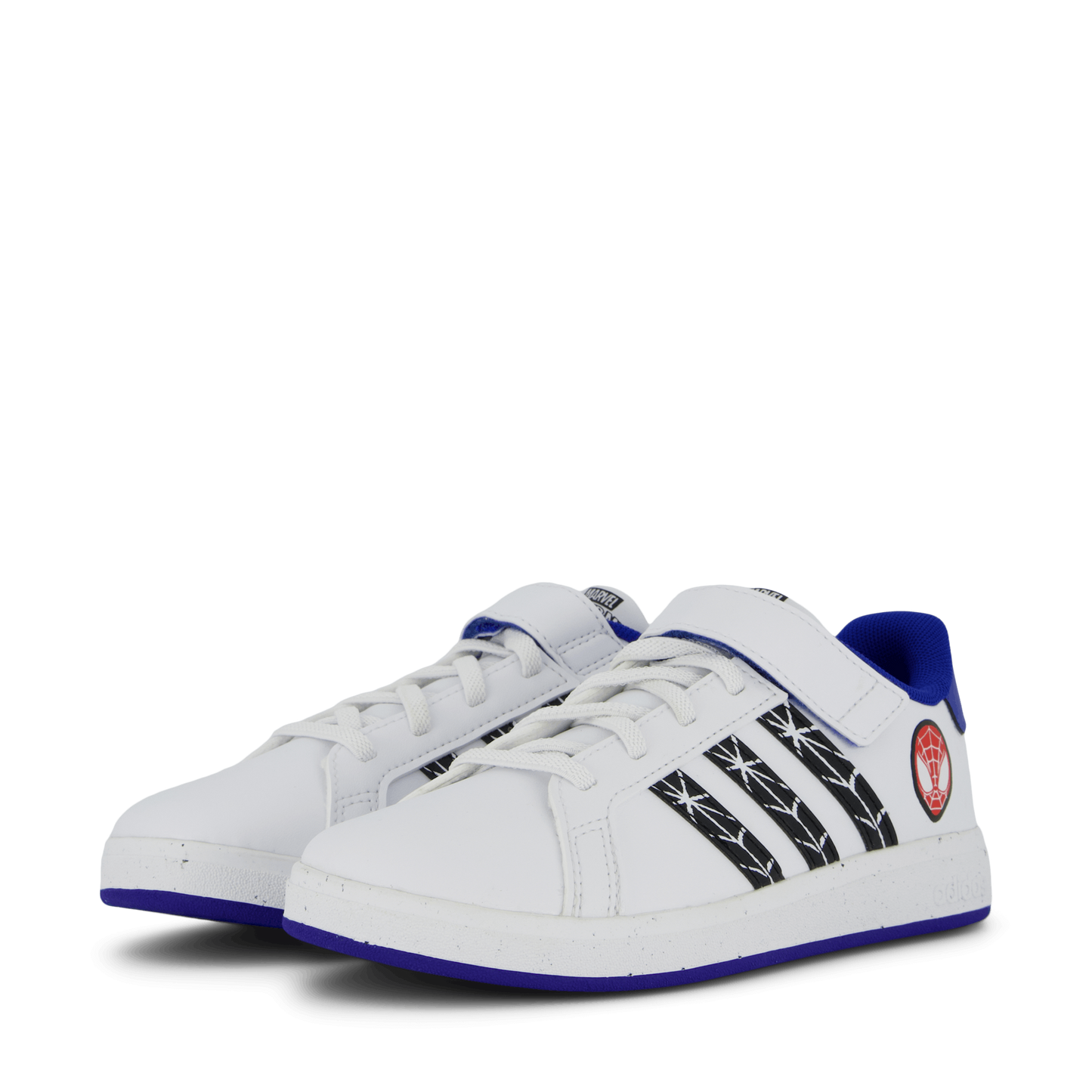 Marvel's Spider-Man Grand Court Shoes Kids Cloud White / Core Black / Royal Blue