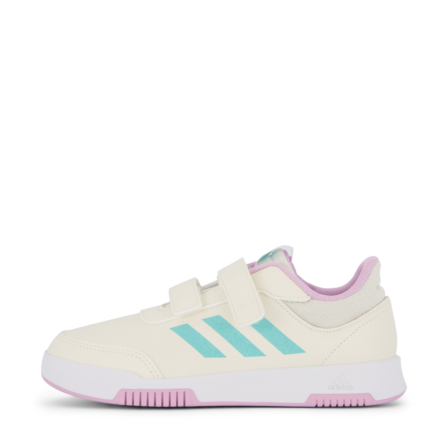 Tensaur Hook and Loop Shoes Chalk White / Semi Flash Aqua / Bliss Lilac