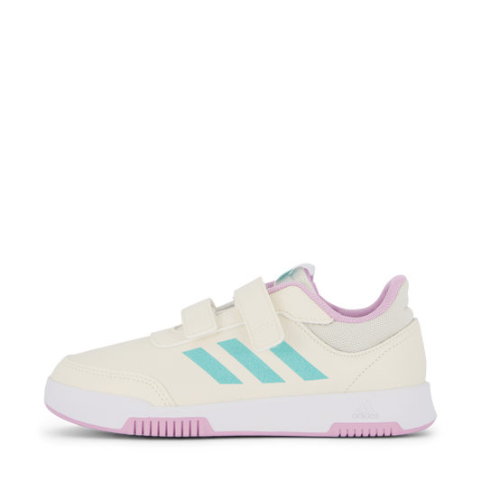 Tensaur Hook and Loop Shoes Chalk White / Semi Flash Aqua / Bliss Lilac