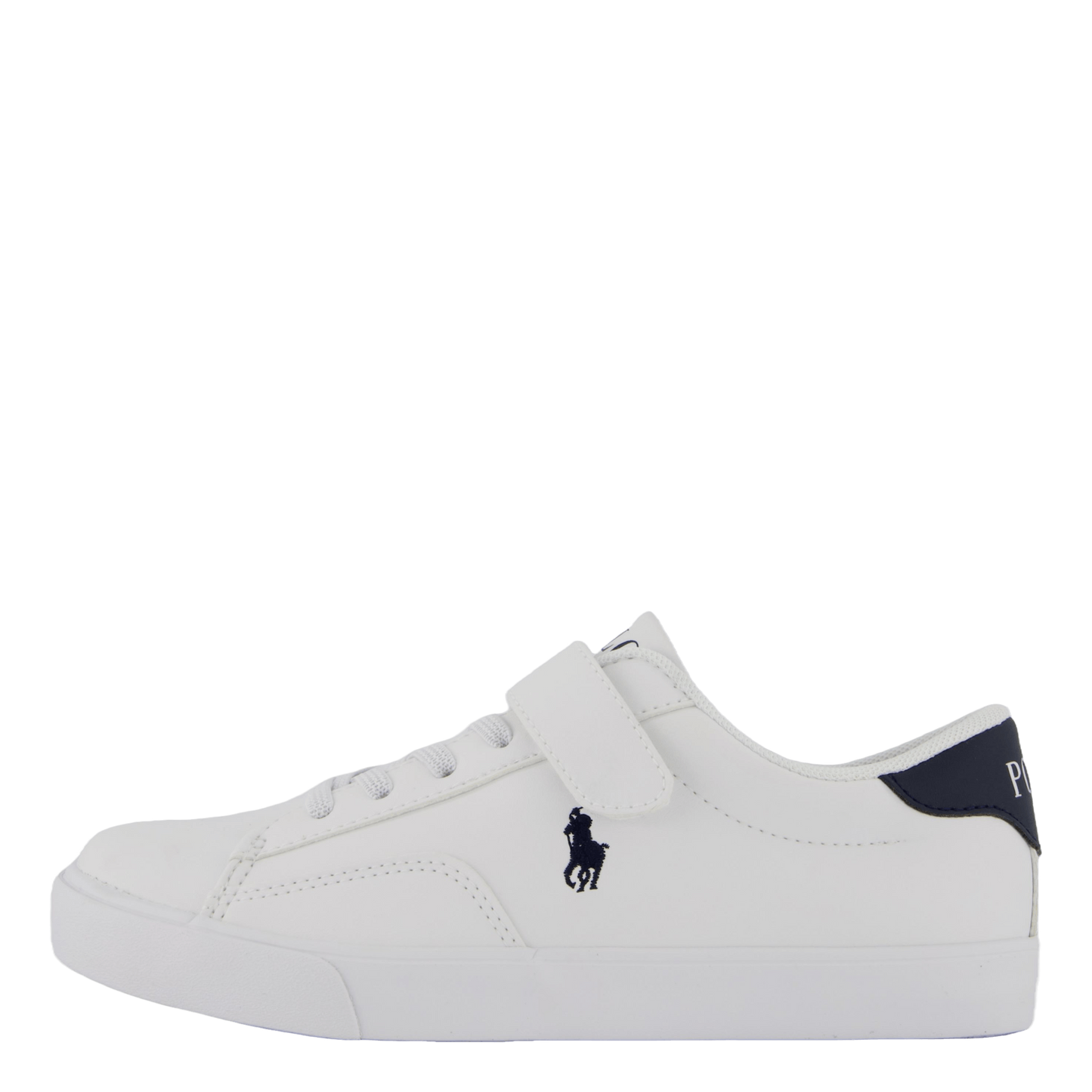 Theron V Ps White Smooth Pu/navy W/ Navy P