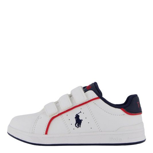 Heritage Court Iii Ez T-white Smooth/navy W/ Navy Pp