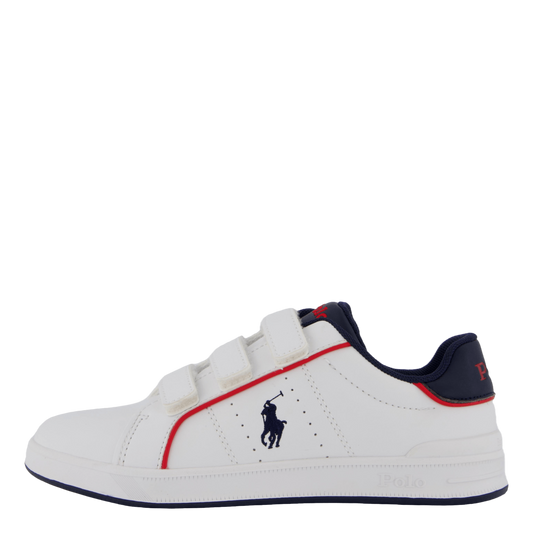 Heritage Court Iii Ez C-white Smooth/navy W/ Navy Pp