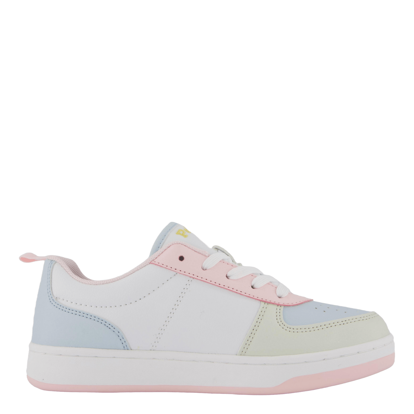 Polo Court Ii C-white Tumbled/lt Pink/lt Blu