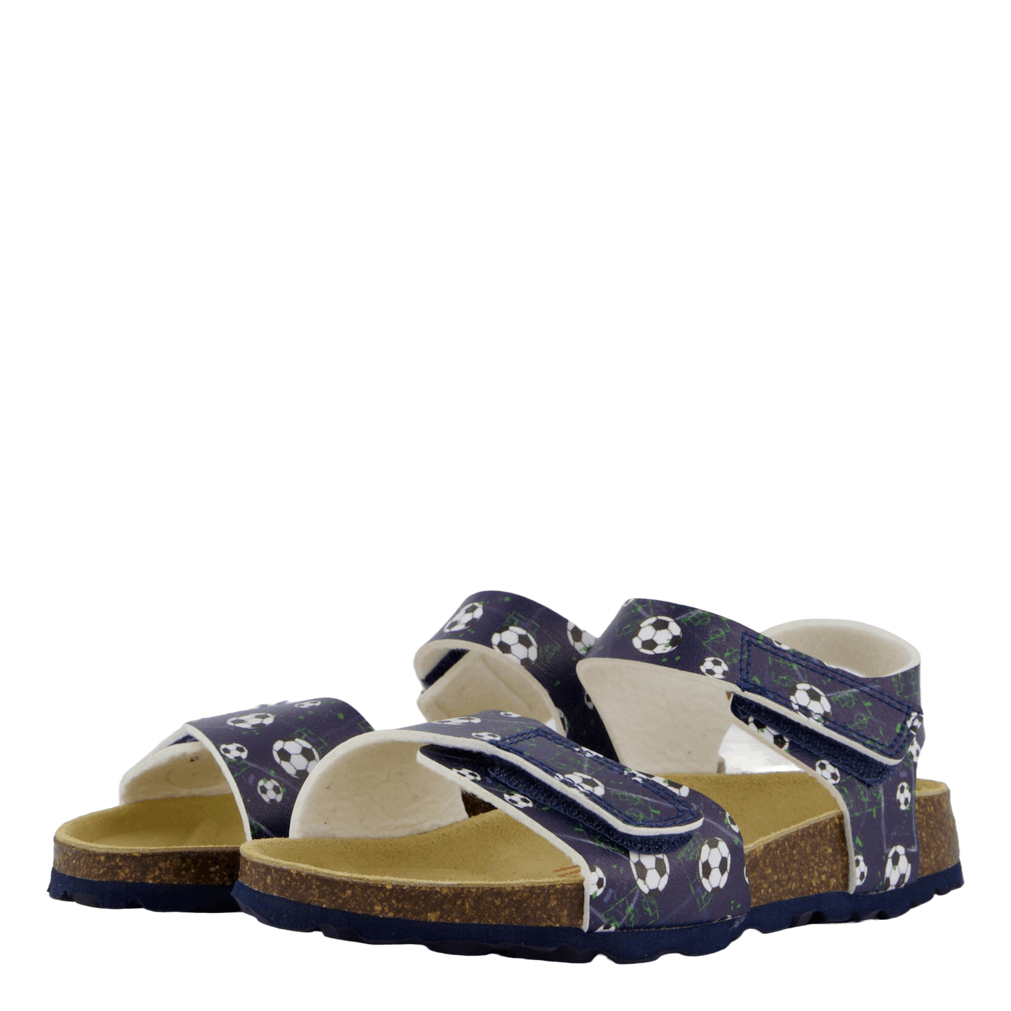 Korkis Sandal Back-strap Blue/multi